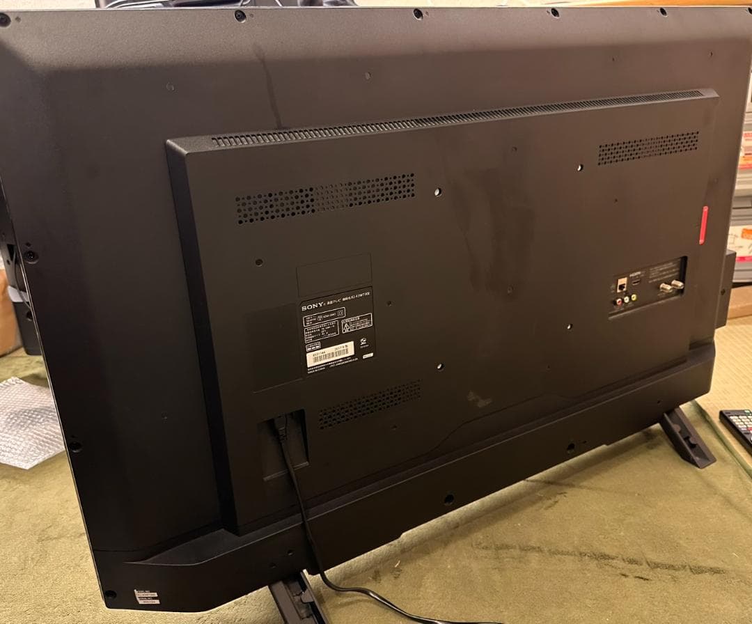ネットフリックス可！SONY ソニー　テレビ　KJ-43W730E　17年製美品