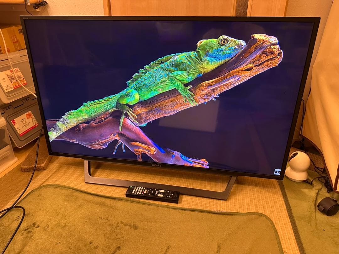 ネットフリックス可！SONY ソニー　テレビ　KJ-43W730E　17年製美品