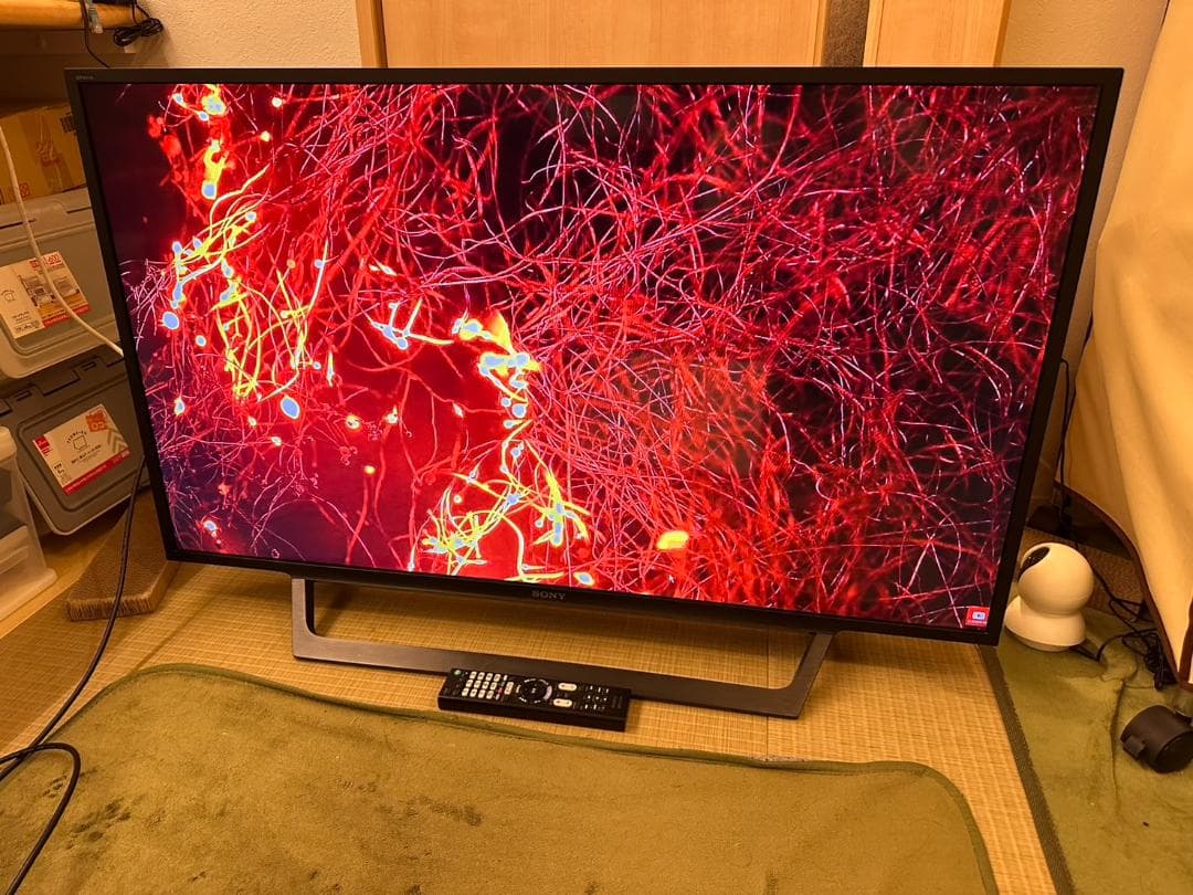 ネットフリックス可！SONY ソニー　テレビ　KJ-43W730E　17年製美品