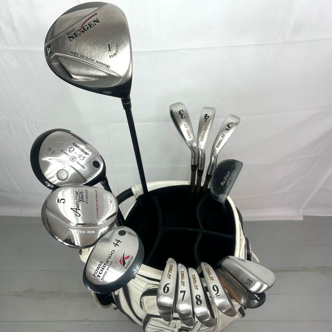 本格派 メンズゴルフクラブ 14本 フルセット ゴルフセット 豪華 お試しセット