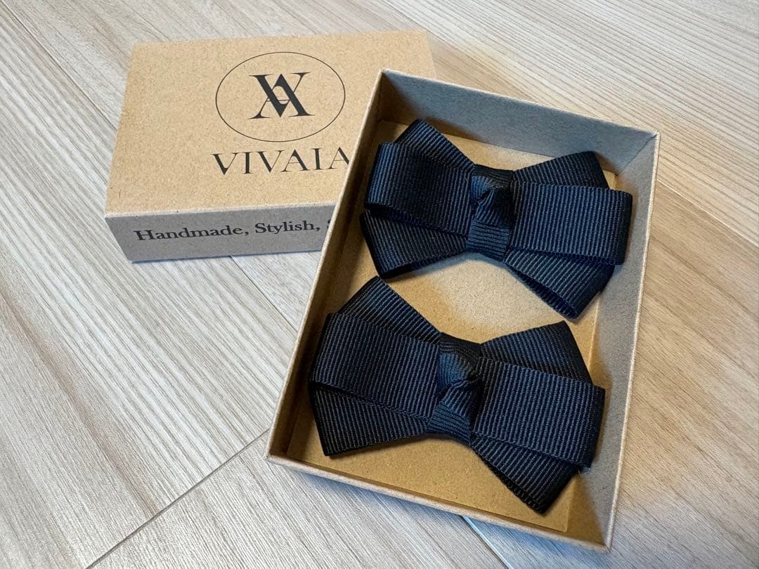 VIVALA フラットシューズ 2足、シューズクリップ