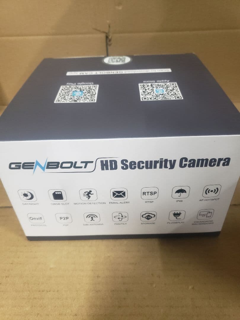 防犯カメラ ワイヤレス屋外GENBOLT SIMカメラ 4Gカメラ SIMカード