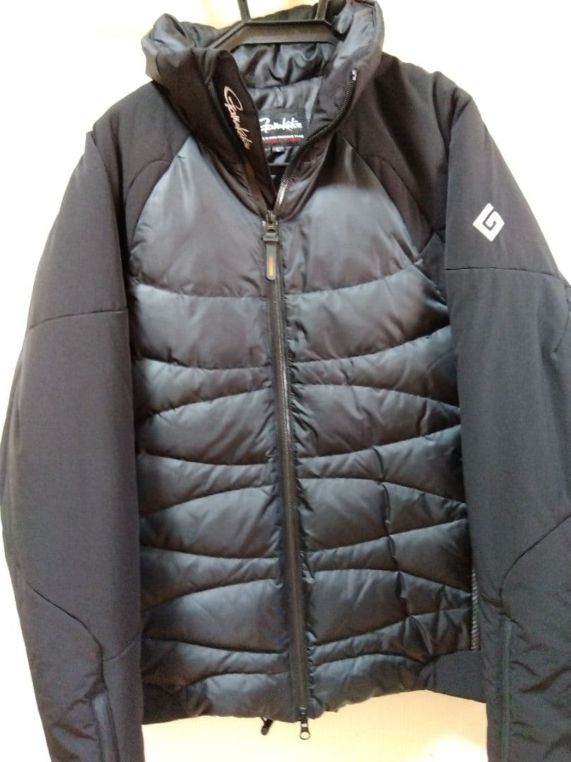 がまかつ ダウンジャケット フィッシングウエアー 防寒着 L ブラック