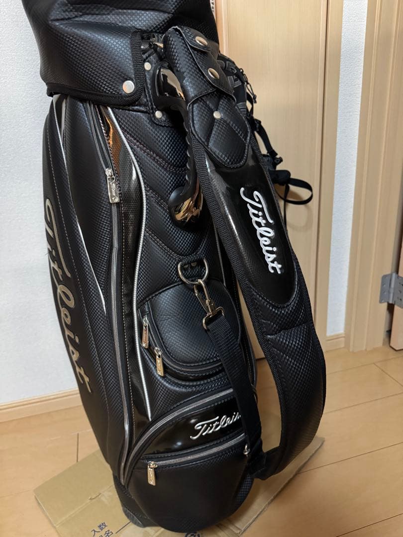Titleist ゴルフキャディバッグ ブラック