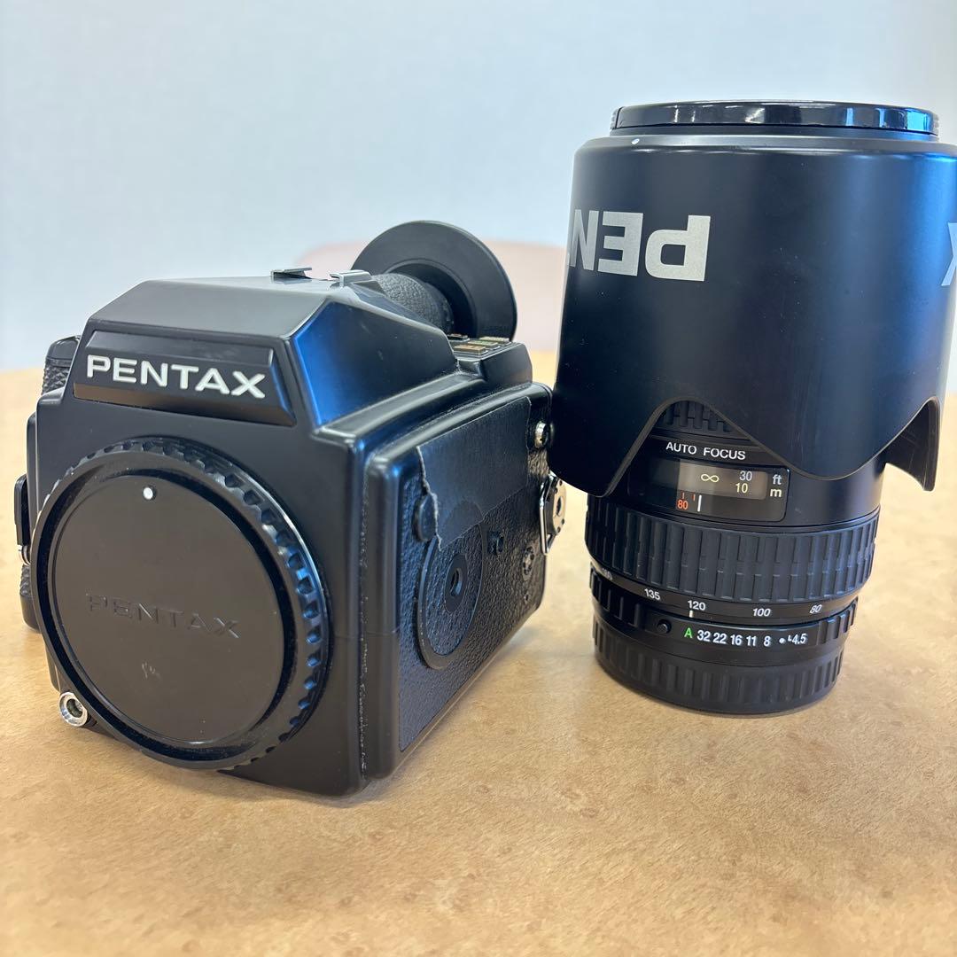 【現状渡し】PENTAX 645 中判カメラ 80-160mm f4.5 セット