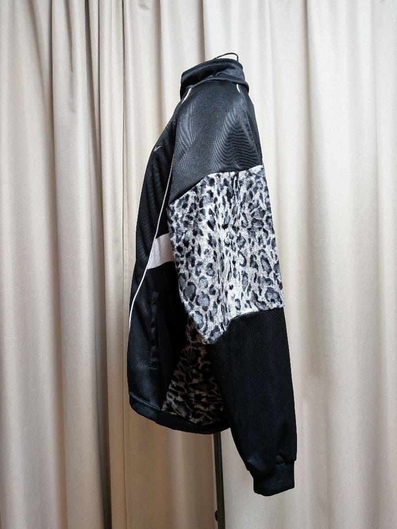 GIDEAL. ジディール レオパード リメイク トラックジャケット NIKE