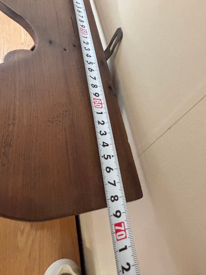 フランス　アンティークパイン　ウォールシェルフ