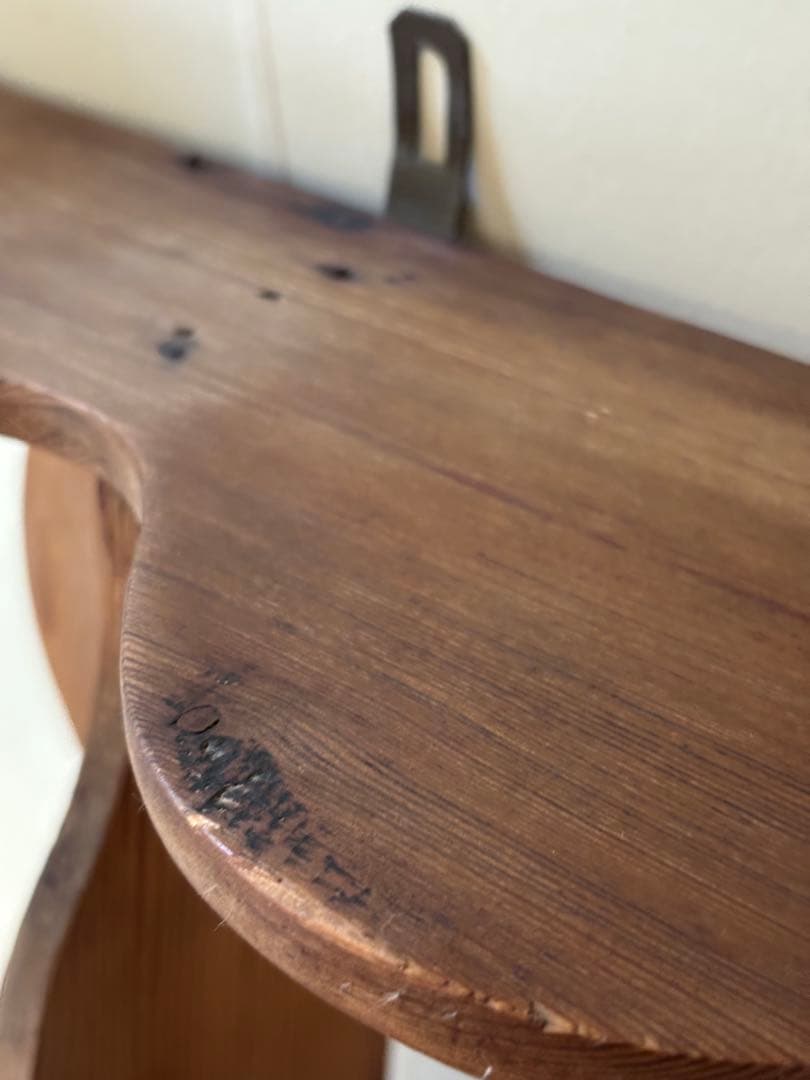 フランス　アンティークパイン　ウォールシェルフ