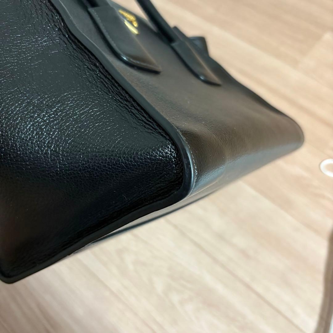 PRADA 2way ハンドバッグ GLACE'CALF 1BG625