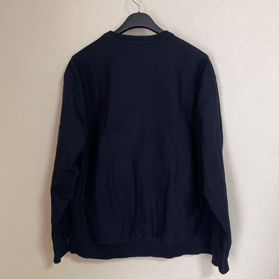 STILL BY HAND クルーネックスウェット ネイビー CS09243