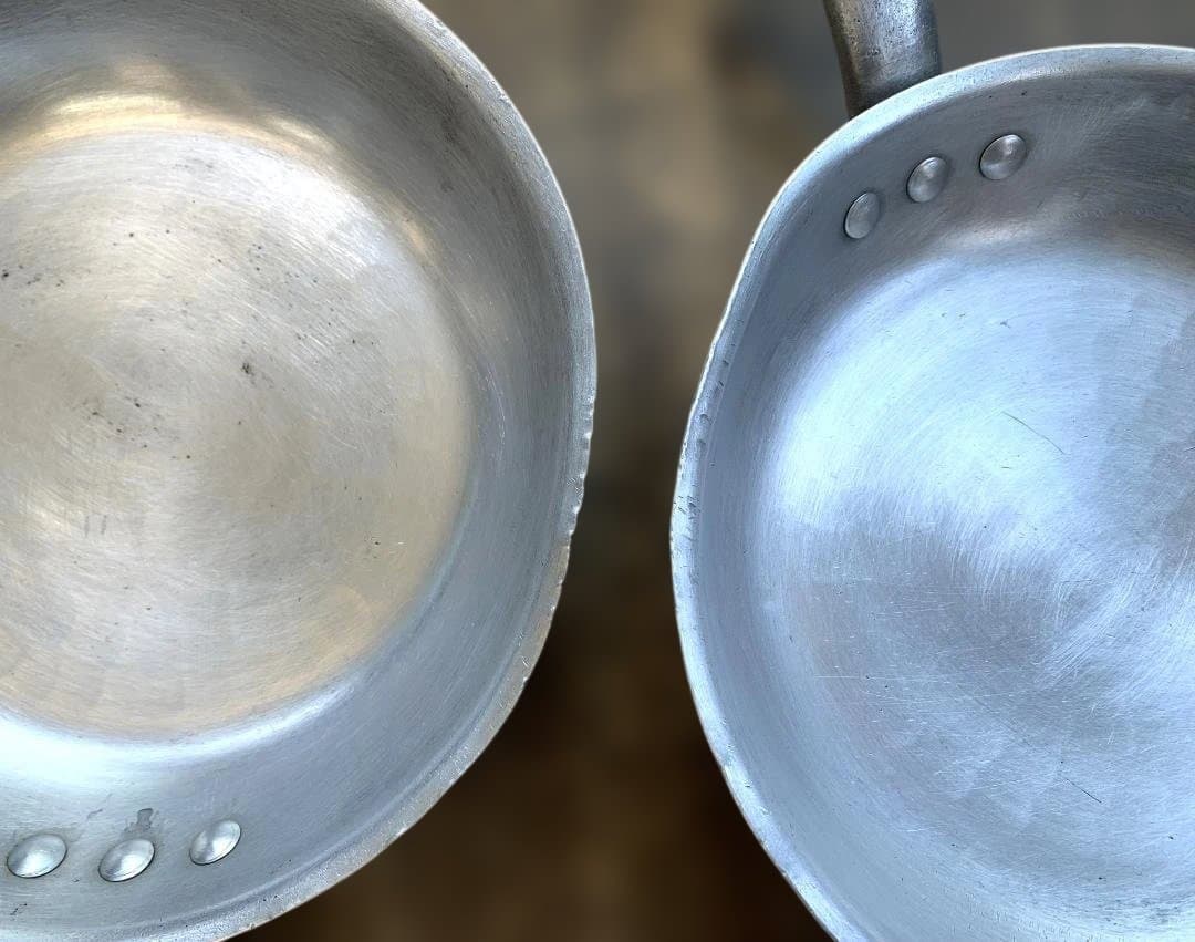 アルミ製 打出フライパン 4点セット φ30×1・28×1・24×2 厨房 店舗