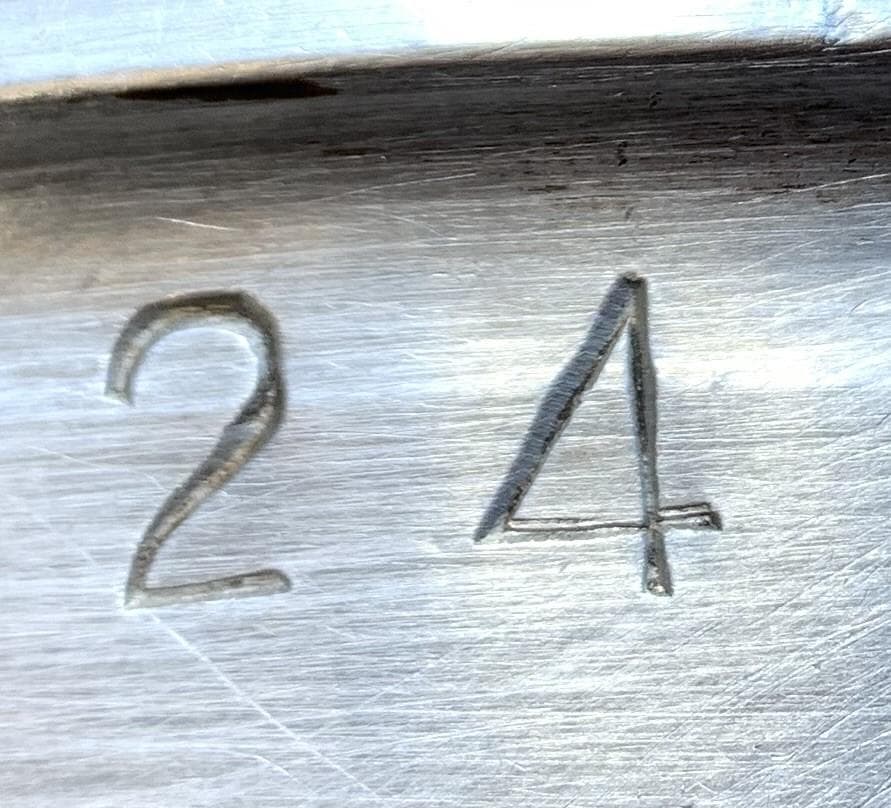 アルミ製 打出フライパン 4点セット φ30×1・28×1・24×2 厨房 店舗