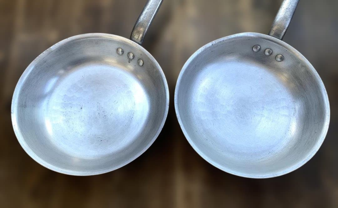 アルミ製 打出フライパン 4点セット φ30×1・28×1・24×2 厨房 店舗