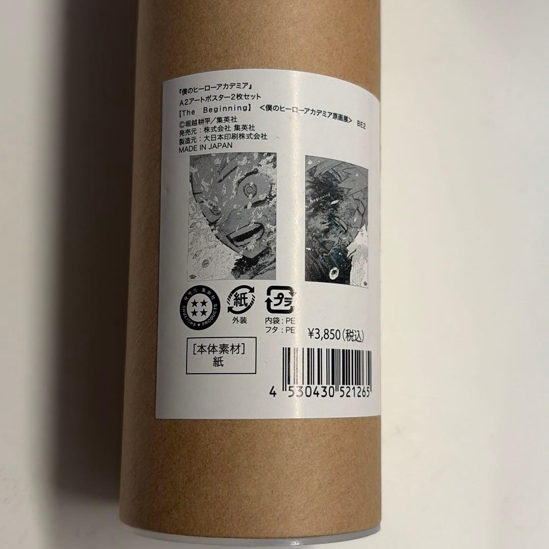 ヒロアカ 原画展 ポスター The Beginning