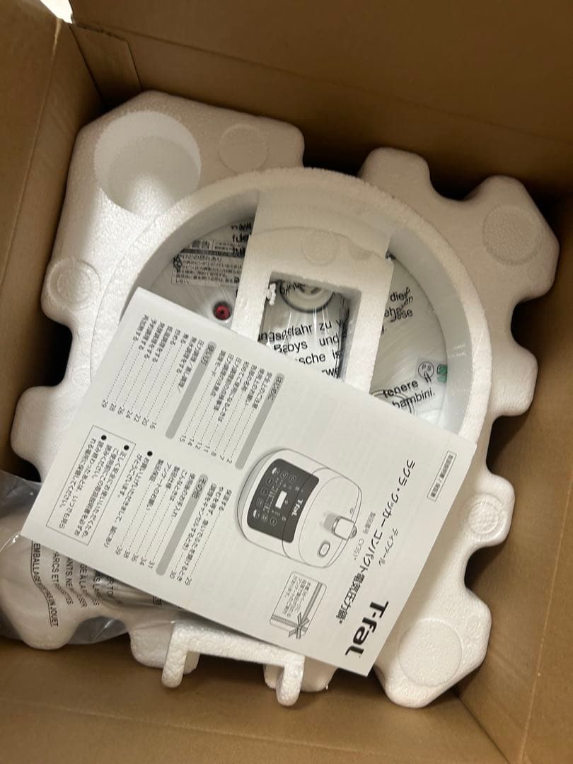 【新品】T-faLラクラクッカープラス コンパクト電気圧力鍋