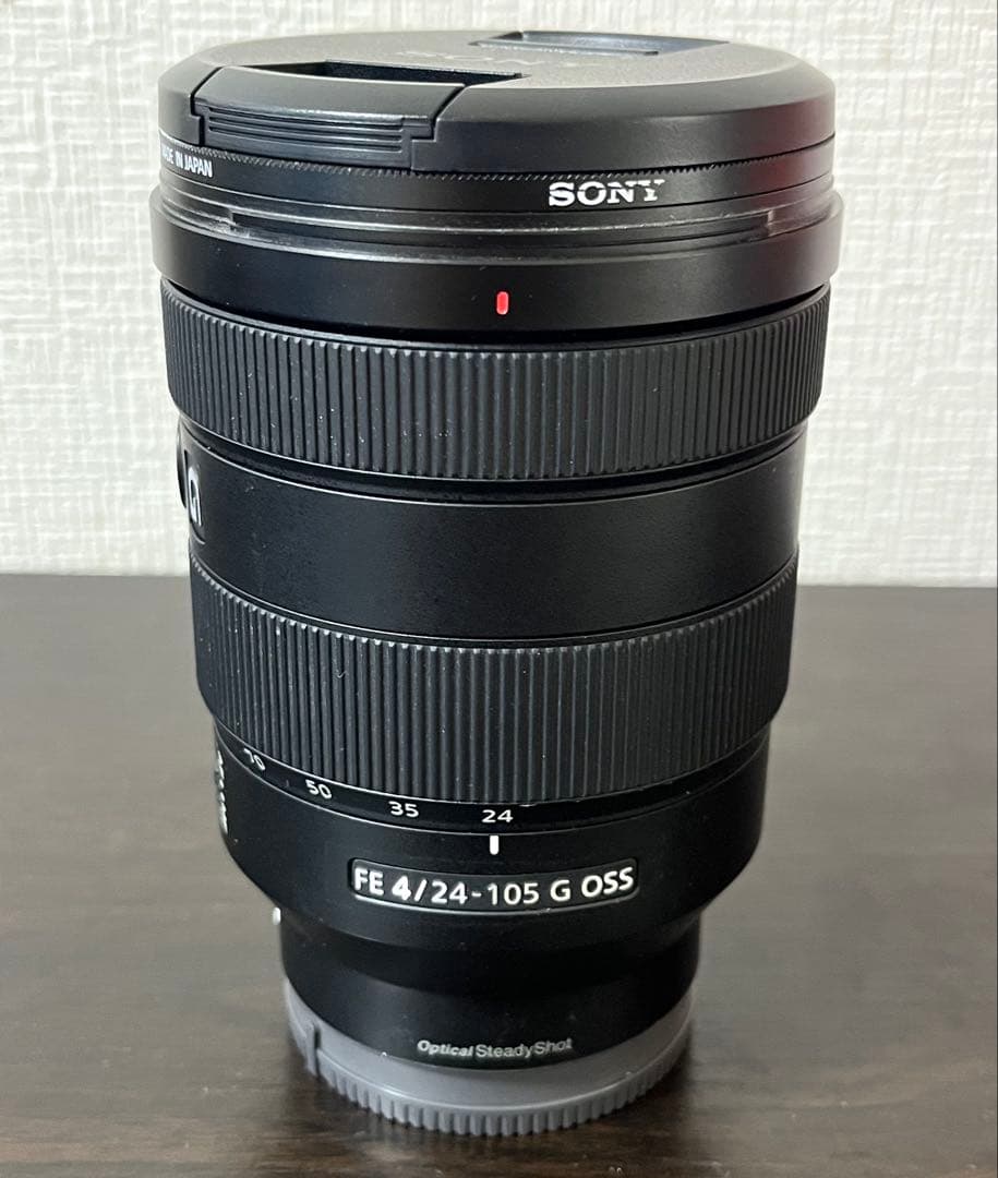 SONY FE 24-105mm F4 G OSS K&Fレンズカバー付き