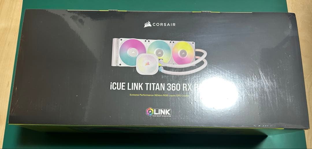 CORSAIR TITAN 360 RX RGB 新品未開封