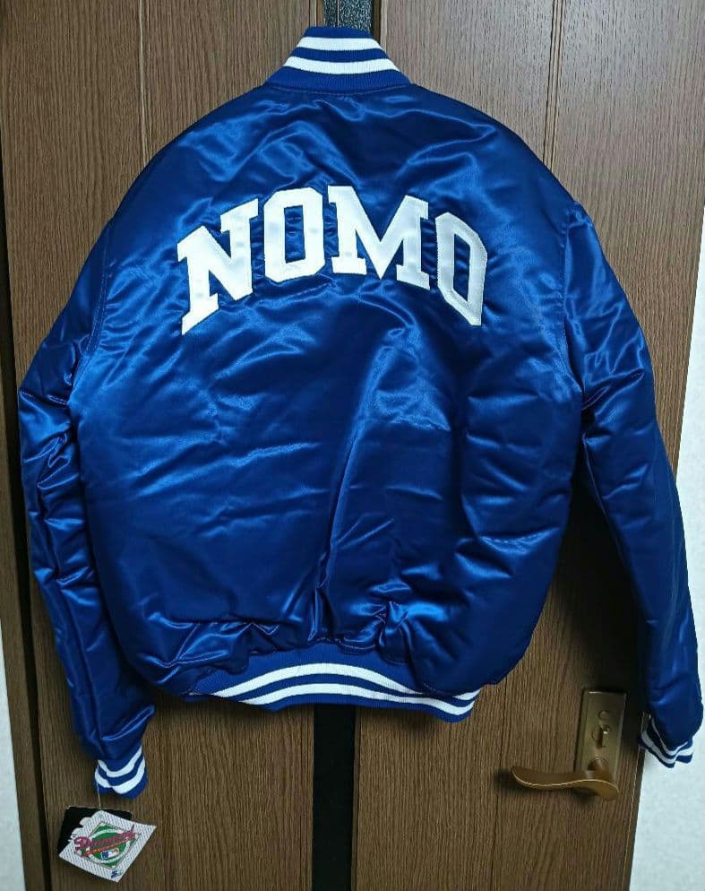 STARTER ロサンゼルス・ドジャース 野茂英雄 ナイロン中綿刺繍ジャケット