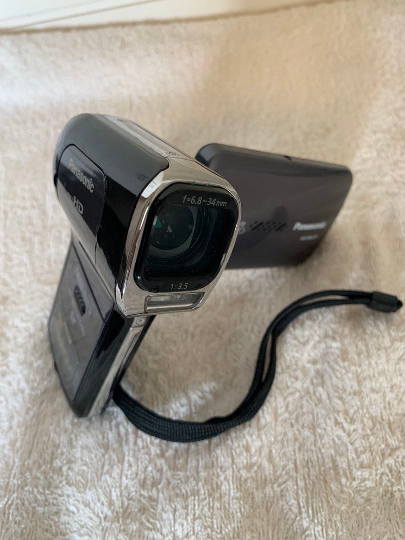 パナソニック 防水デジタルムービーカメラHX-WA10 サンターンブラック