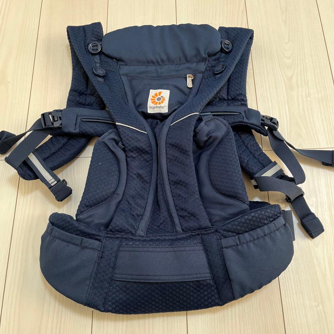 【値下げ】ergobaby OMNI Breeze 抱っこ紐 ネイビー