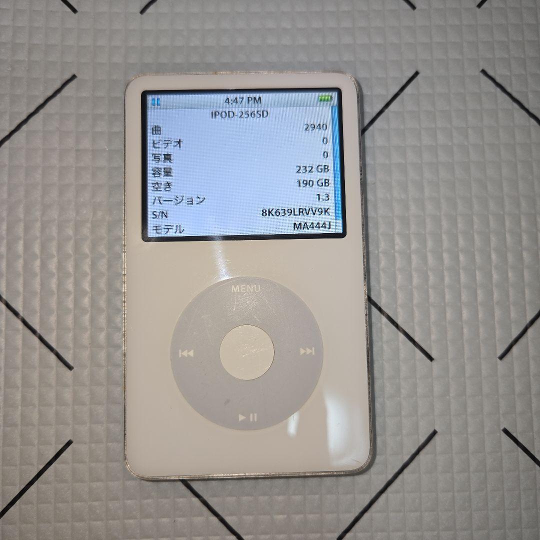 iPod 第5.5世代 SD化256GB 大容量バッテリー