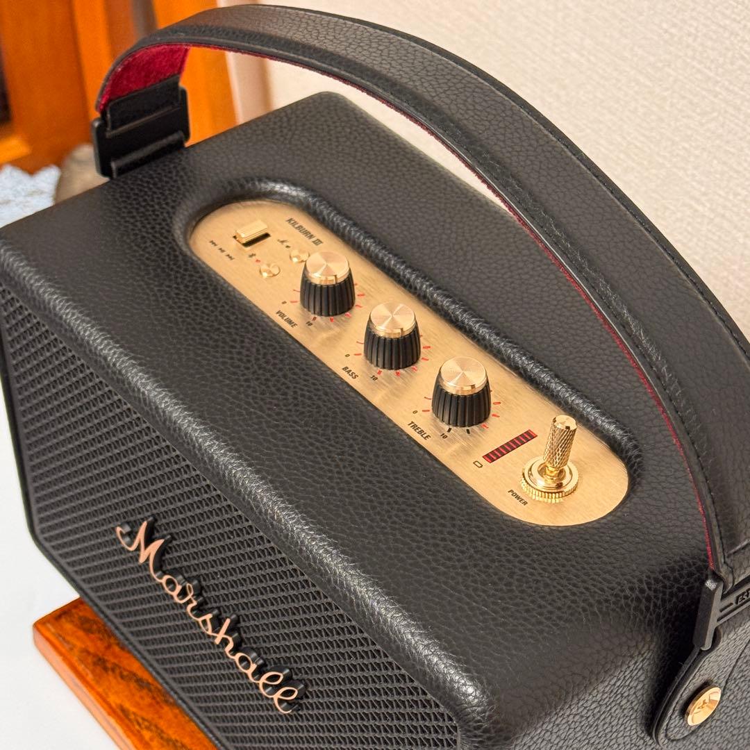 Marshall Kilburn III ポータブルBluetoothスピーカー