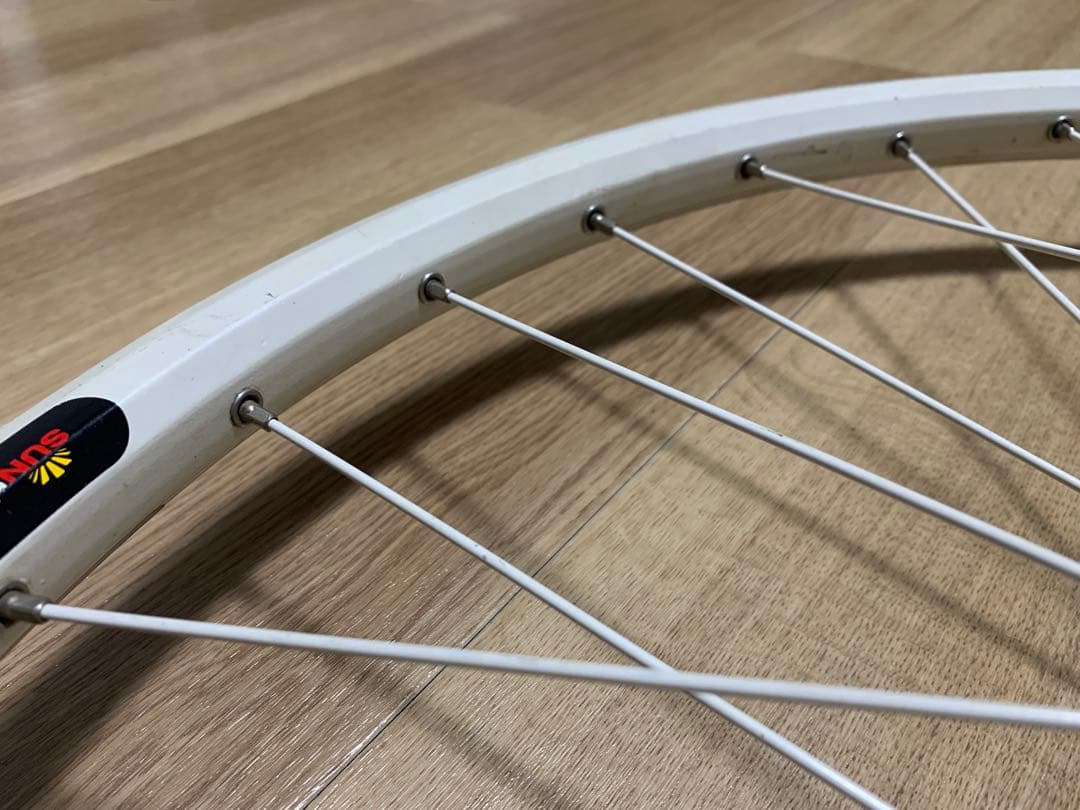 26インチMTBフロントホイール中古