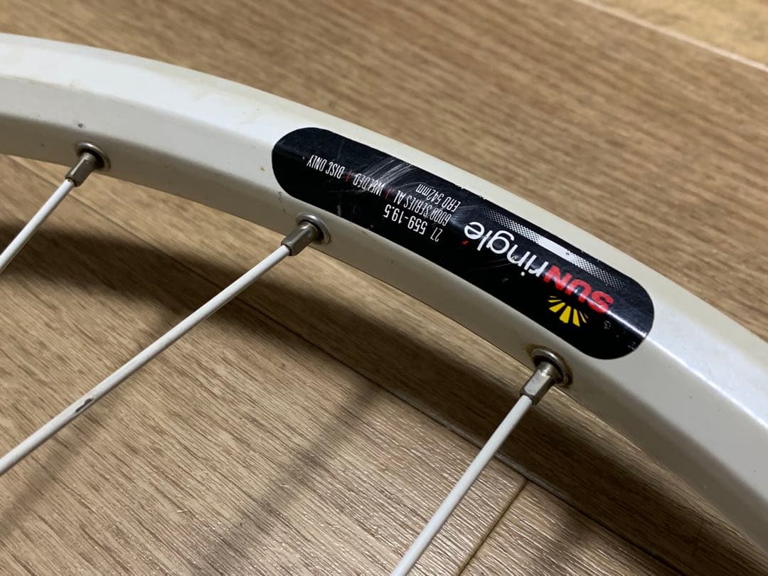 26インチMTBフロントホイール中古