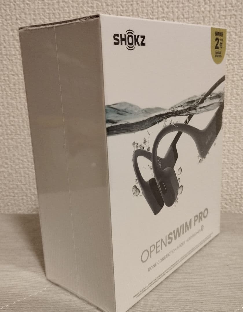 新品未開封SHOKZ OPENSWIM PRO 骨伝導イヤホン Anker充電器