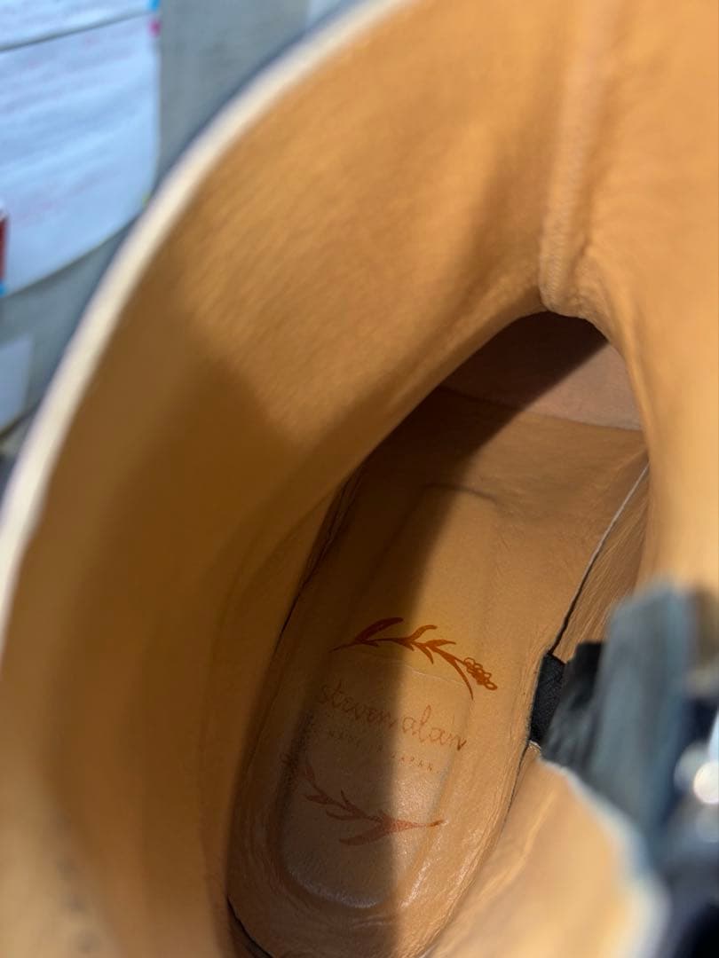 ＜Steven Alan＞LEATHER SHORT BOOTS/ショートブーツ