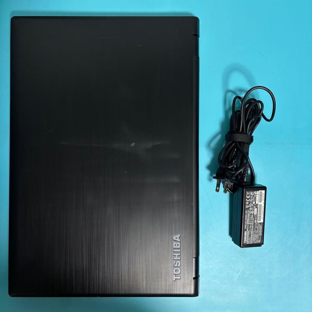 【年末セール】6世代i5ノートPC★東芝 メモリ8GB★オフィス付★バッテリ〇