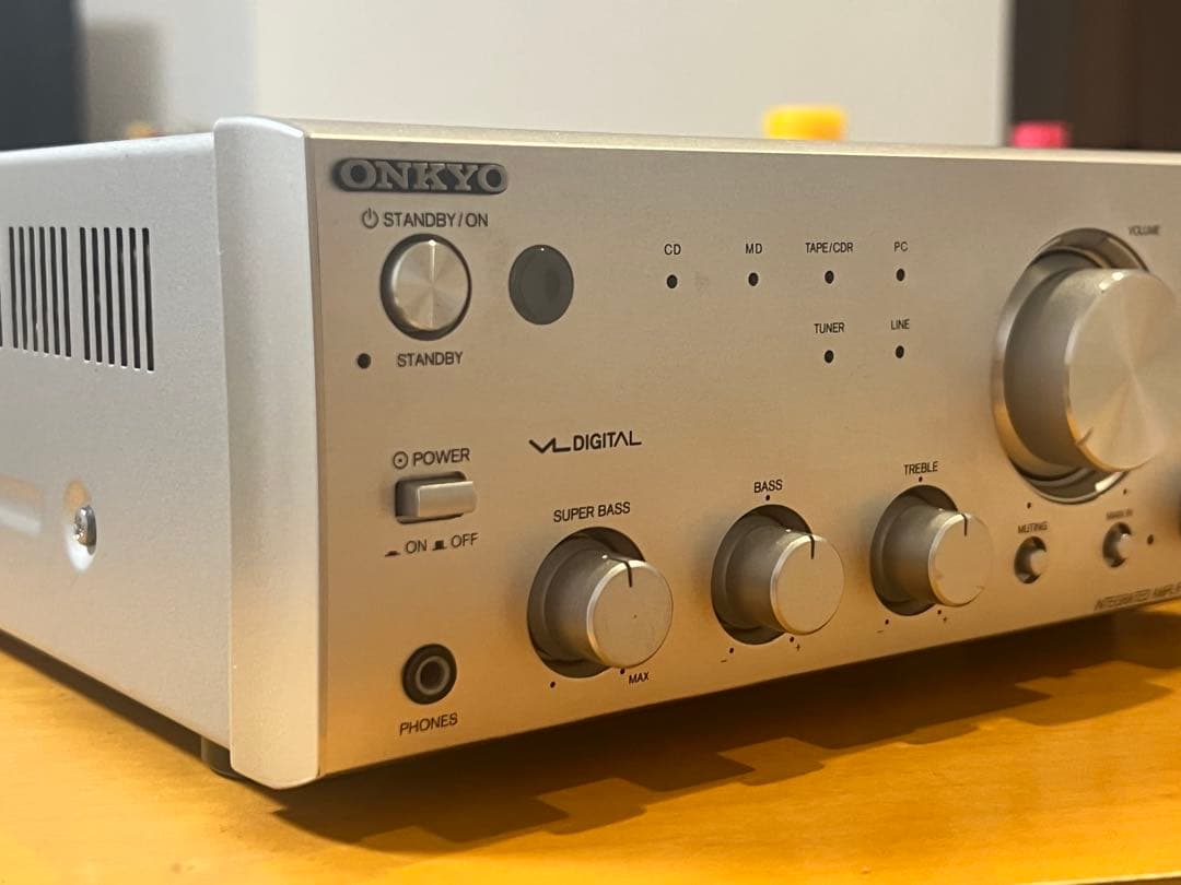 ONKYO A-905FX 統合アンプとリモコンRC-614S