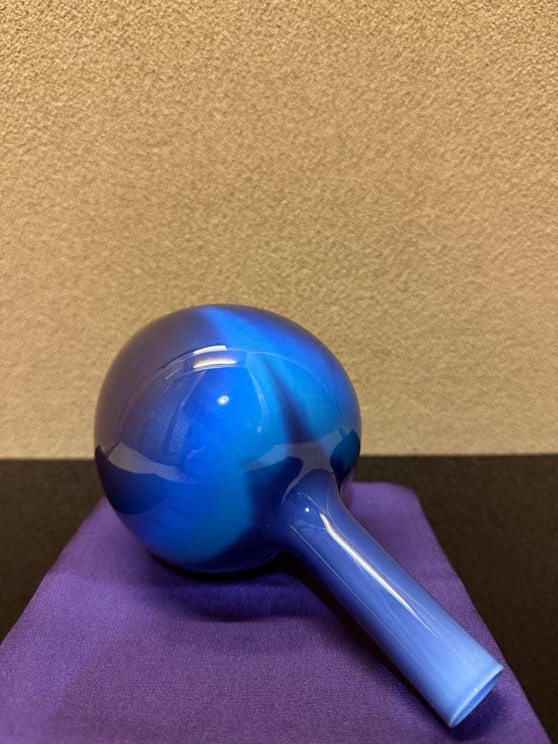 人間国宝　三代徳田八十吉　花入　共箱