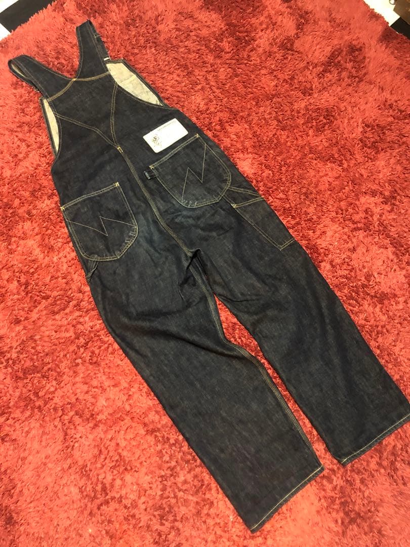 ネイバーフッド　オーバーオール　sサイズ　インディゴ