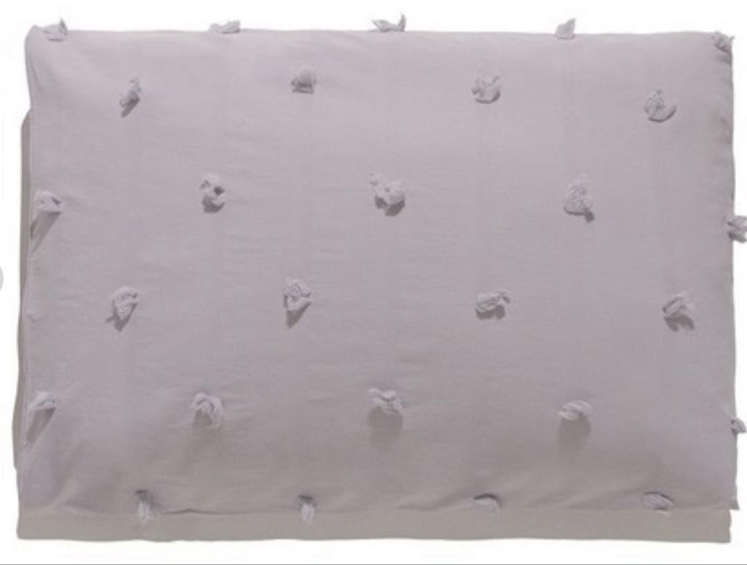 新品未使用　ジェラートピケ　掛け布団カバー　ドビードット　2点セット シングル