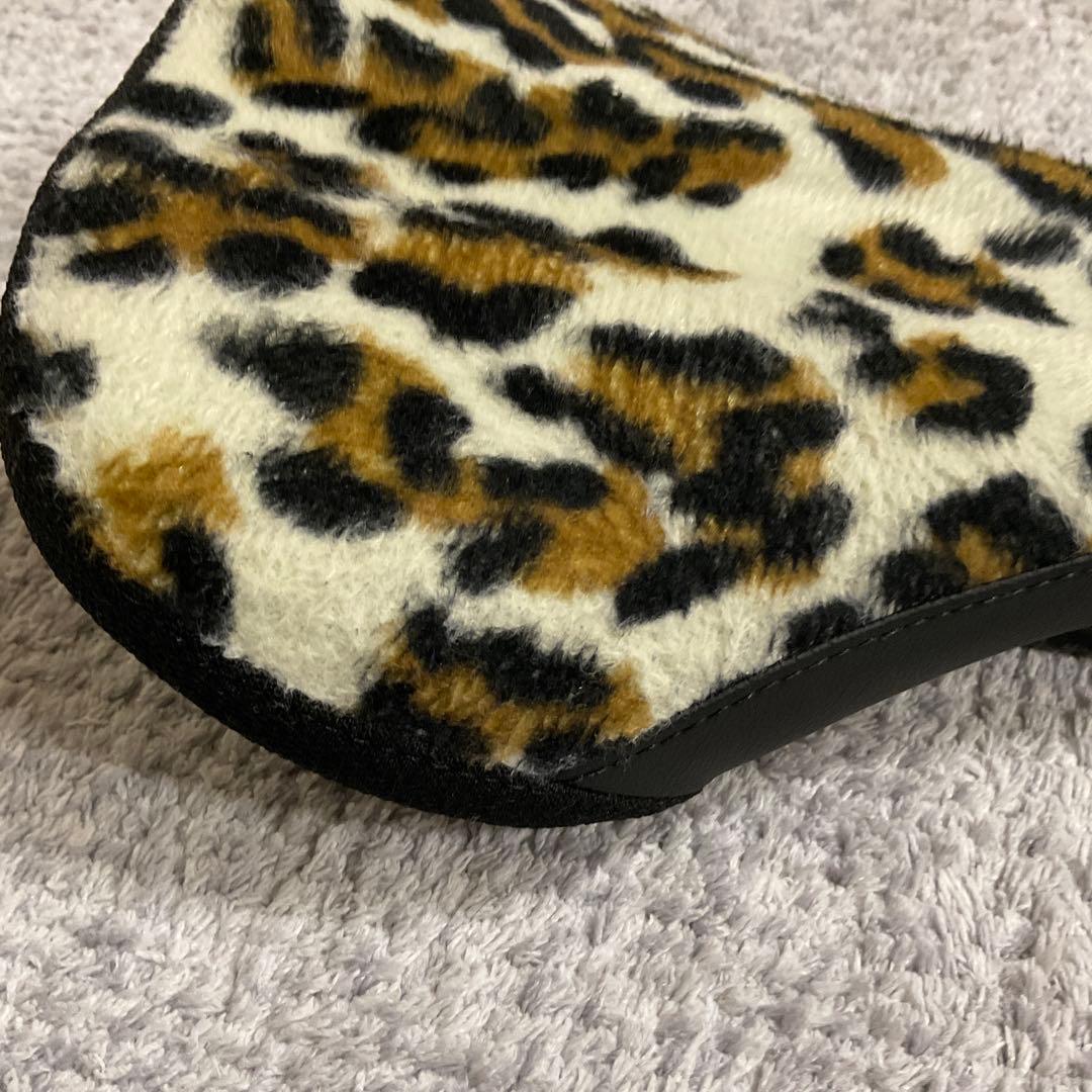 エスディージー　サドル　SDG saddle (leopard) ブルーラグ