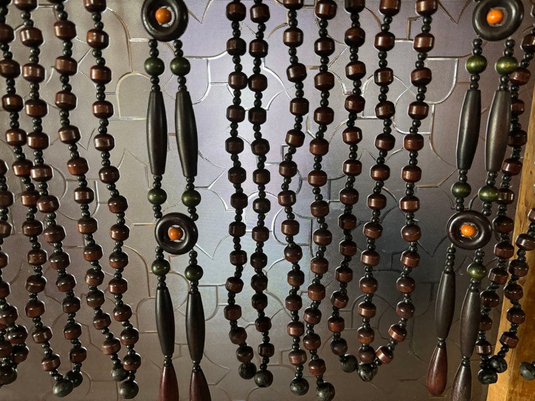 昭和レトロ⭐︎玉のれん玉すだれビンテージ