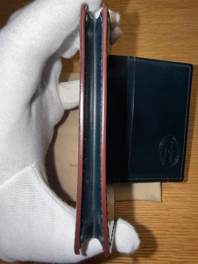 GANZO SHELL CORDOVAN2 ガンゾ シェルコードバン2 名刺入れ