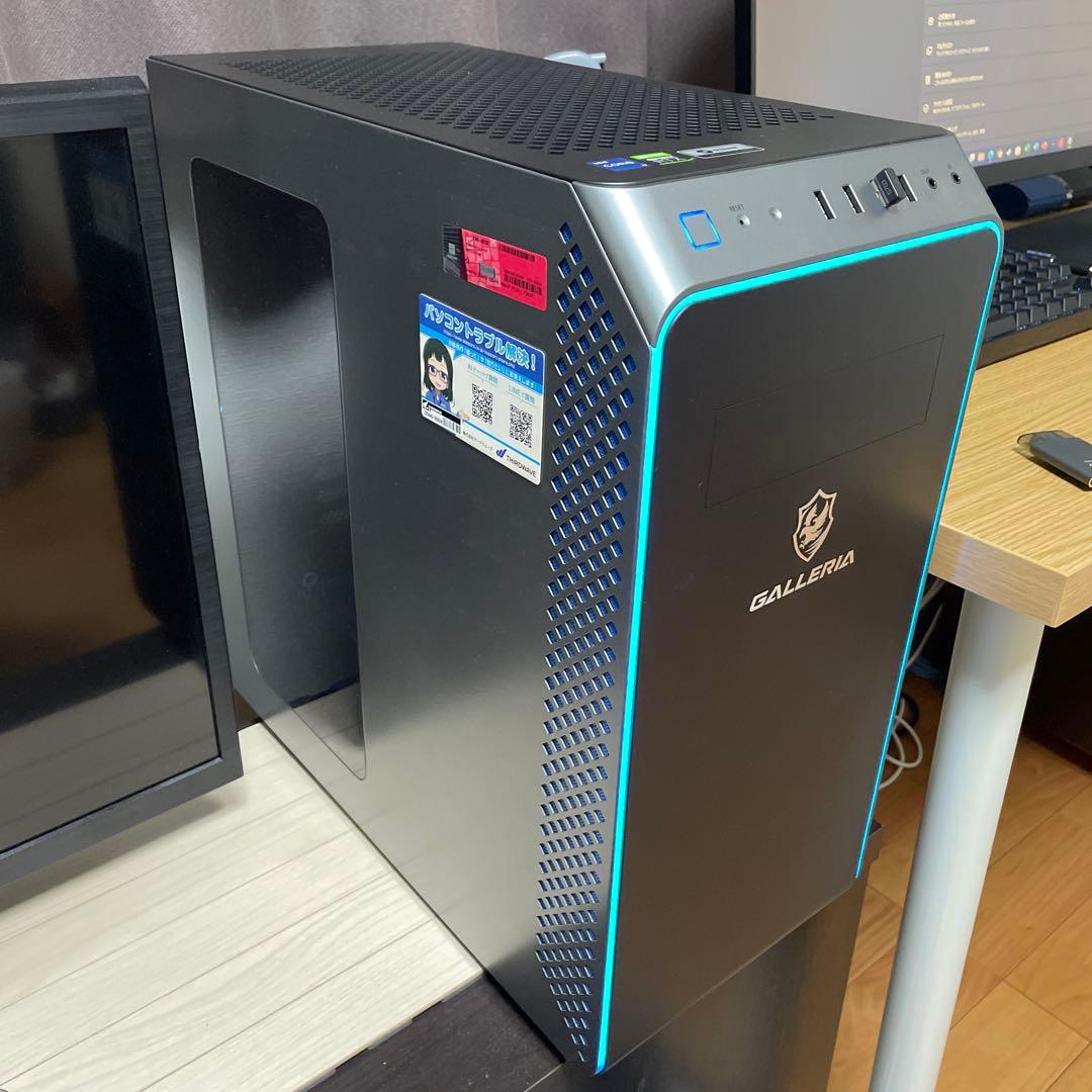 RTX3070【ゲーミングPC】ガレリア　XA7C-R37