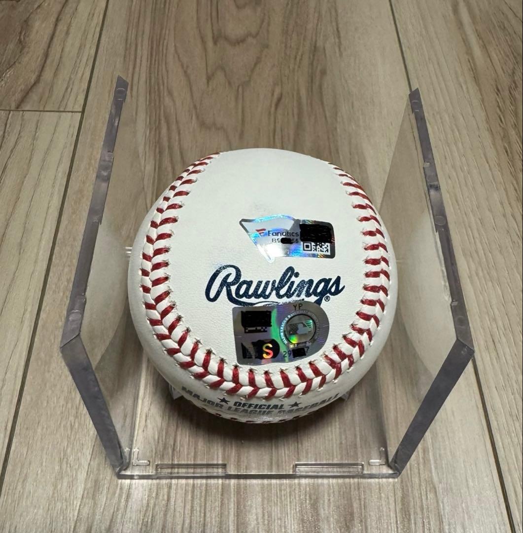 大谷翔平 直筆サインボール MLB Fanatics ホログラム