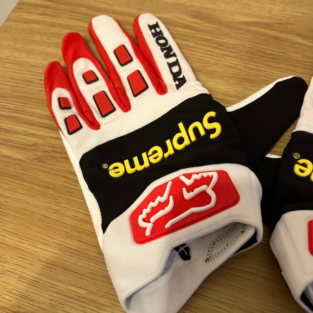 未使用品Supreme × Honda Fox × Racing Gloves