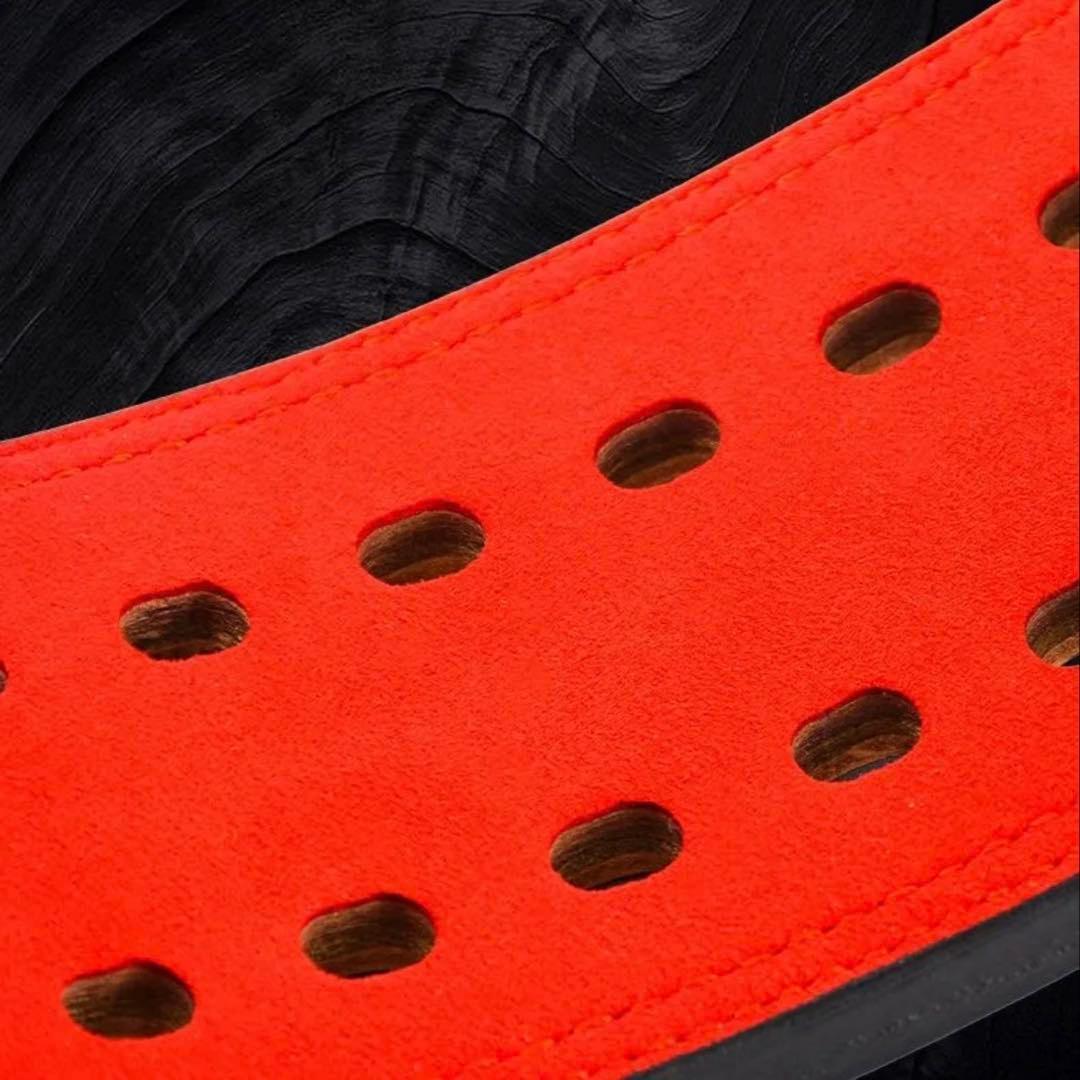 ブラック　上質　新品　レバーアクションベルト　トレーニング　筋トレ　SBD風　黒