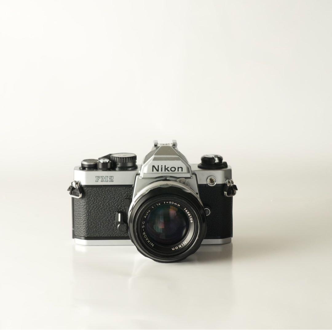 フィルムカメラ Nikon FM2 + NIKKOR-SC Auto 50mm F1.4