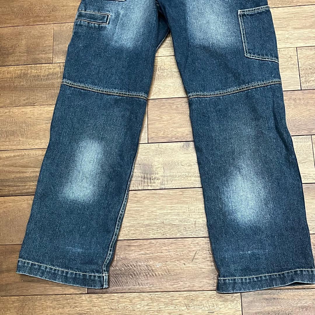 AVIREXアヴィレックス　デニムつなぎ　ツナギ　オールインワン　サイズM