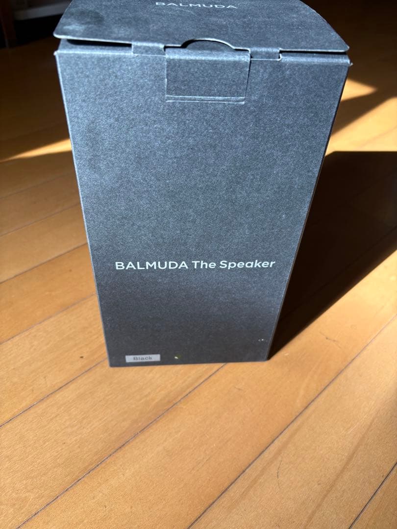 バルミューダ　BALMUDA　M01A-BK ワイヤレススピーカー