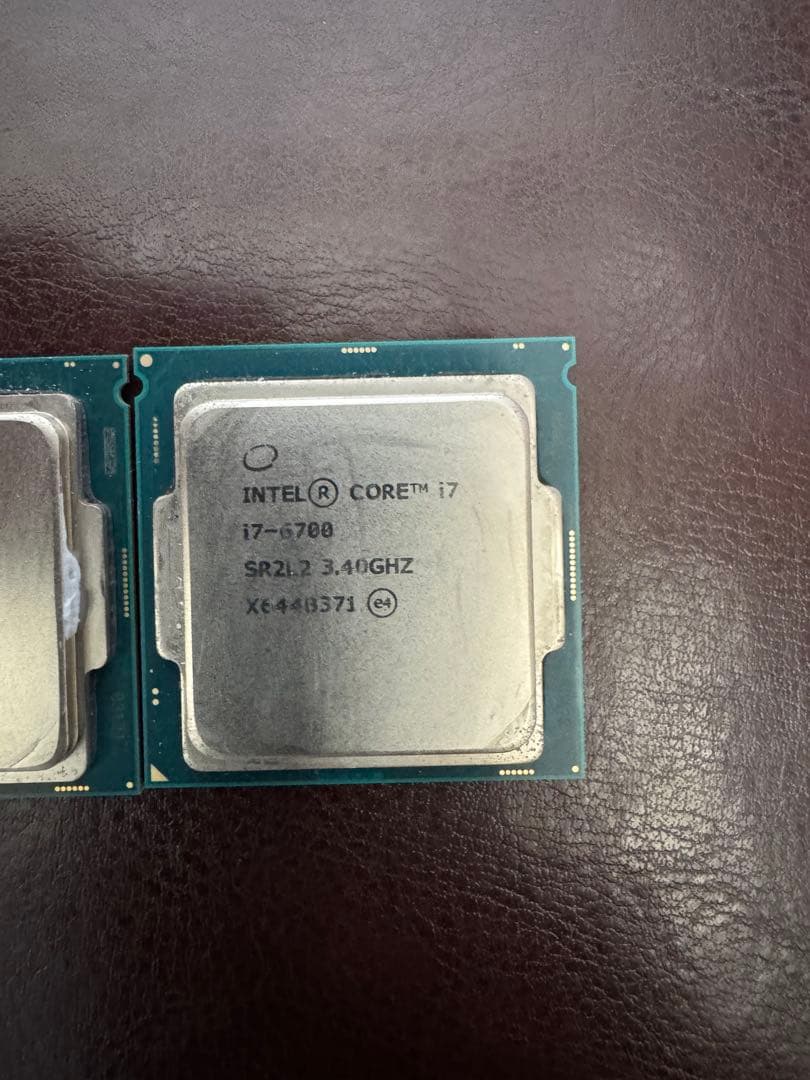 Core i7-6700 CPU 3.40GHz 　LGA1151　3個