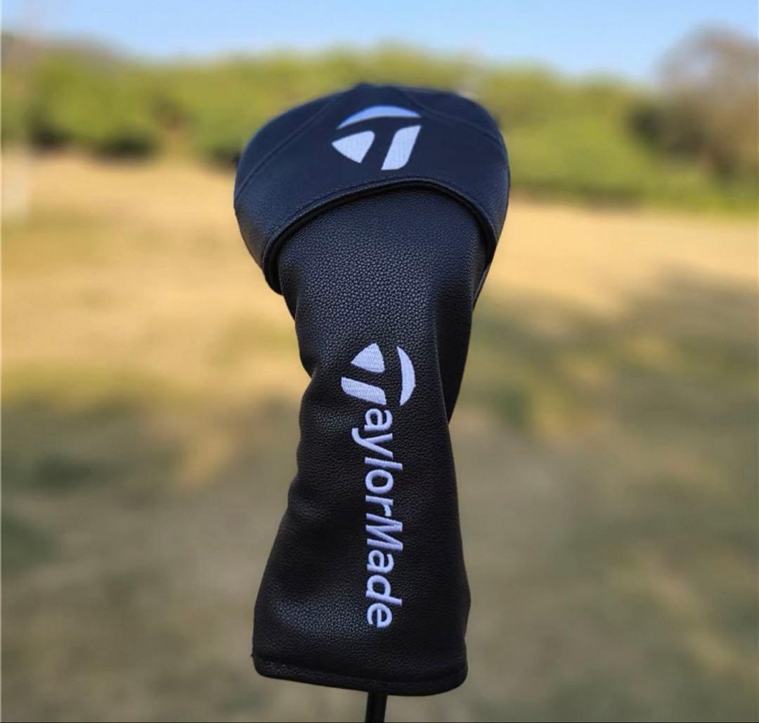 【新製品4点セット】テーラーメイドシンプルユニセックスゴルフクラブカバー 黒色