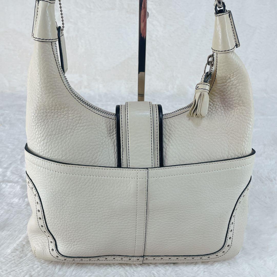 【美品】 COACH コーチ ショルダーバッグ レザー ソーホー 肩掛け