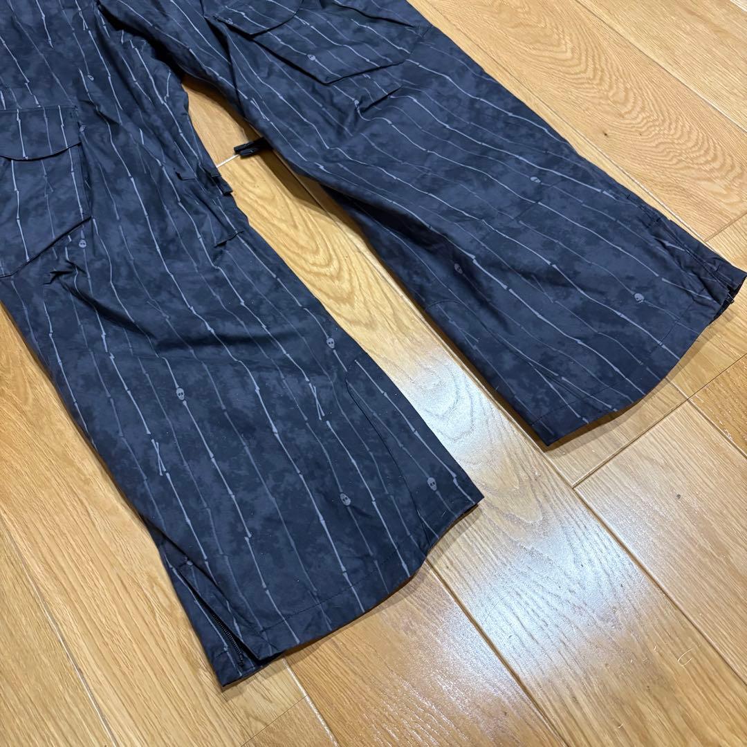 【セットアップ】phenix スキーウェア 上下セット メンズ　L ドクロ　黒