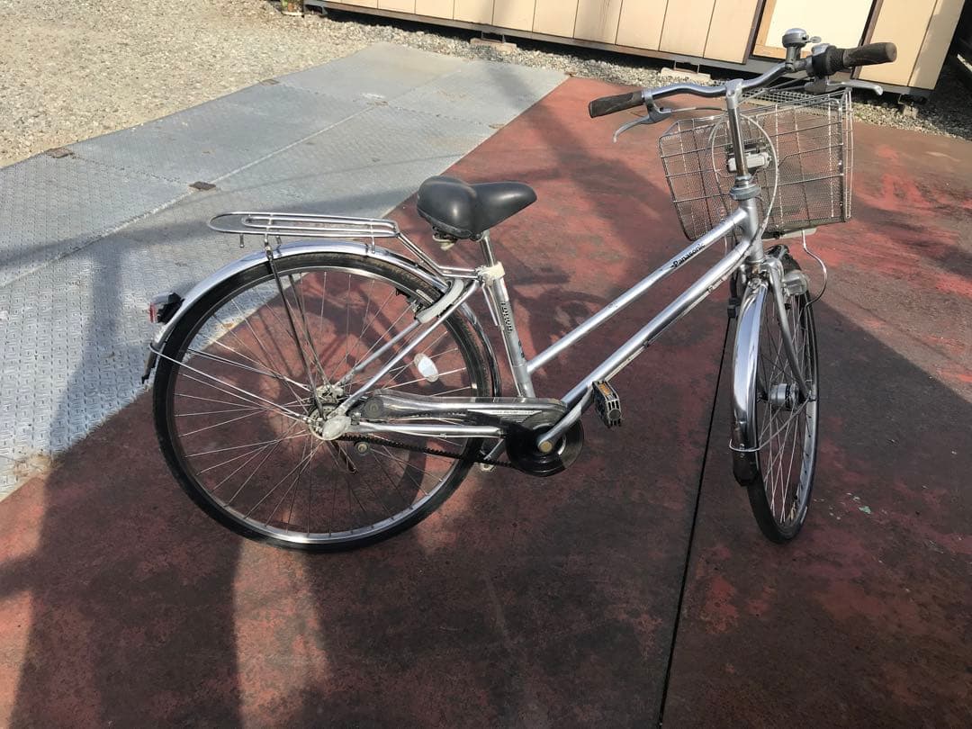 自転車　動作品　27インチ　ギア3 取引限定